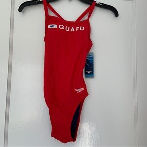 NWT Speedo Lifeguard Swim Suit